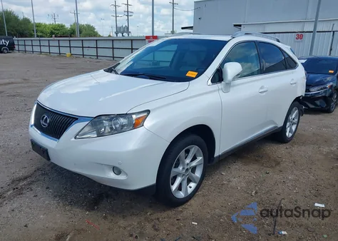 2012 Lexus Rx 350 из США, поврежденный, VIN 2T2ZK1BA4CC084083